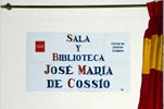Inauguracion de la Sala y Biblioteca José María de Cossío, Plaza de Toros de las Ventas de Madrid 6/6/2012